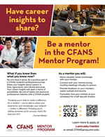 CFANS Mentor Program