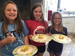 Girls and Egg Muffins 