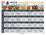4-Week Meal Plan 2023