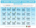 4-Week Workout Plan 2023