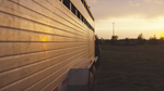 trailer sunset