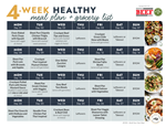 '22 RFRD 4-week meal plan overview